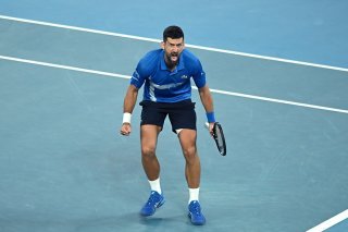 Novak Djokovic: une victoire qui va marquer les esprits. KEYSTONE/EPA/LUKAS COCH